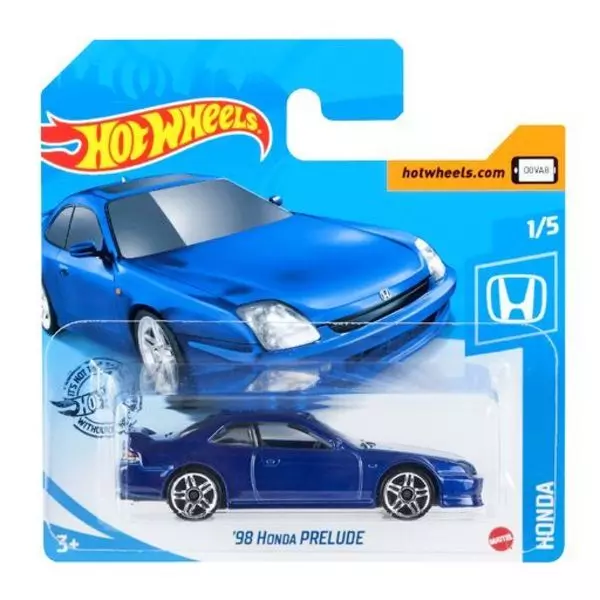 Hot Wheels: 98 Honda Prelude kisautó - kék