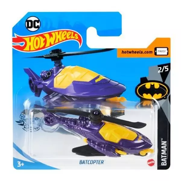 Hot Wheels: Batcopter - lila