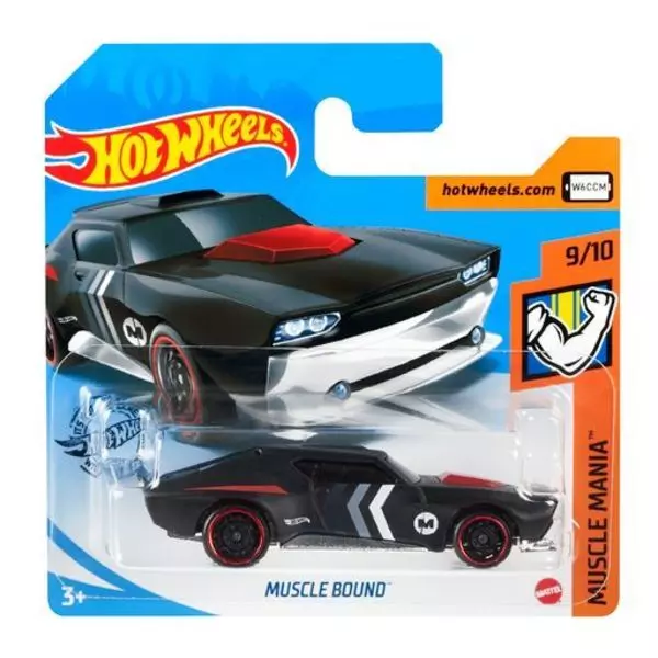 Hot Wheels: Mașinuță Muscle Bound - negru