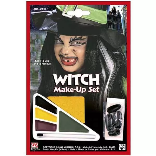 Halloween arcfesték - boszorkány
