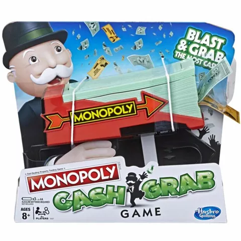 Monopoly Cash Grab - joc de societate în lb. maghiară