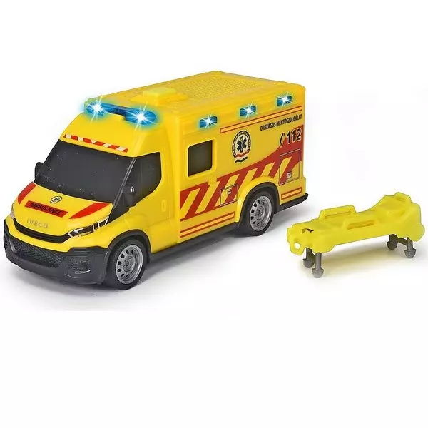 Dickie: Iveco Daily Ambulance mentőautó - Magyar feliratos