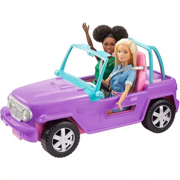 Barbie: Mașinuța Beach Jeep