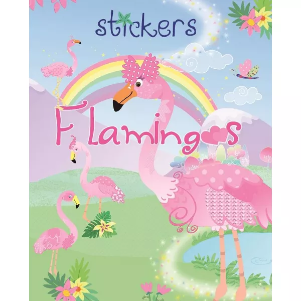 Flamingo Stickers: Flamingó matrica szett