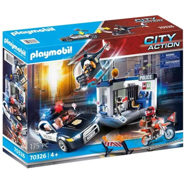 Playmobil: Rendőrség autóval és helikopterrel 70326