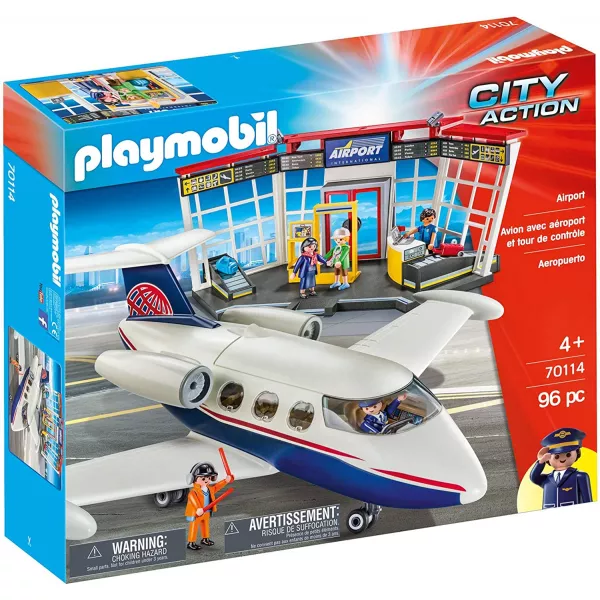 Playmobil: Repülőtér repülővel 70114