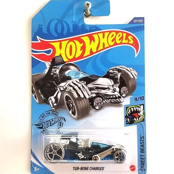 Hot Wheels: Tur-Bone Charged kisautó - fekete