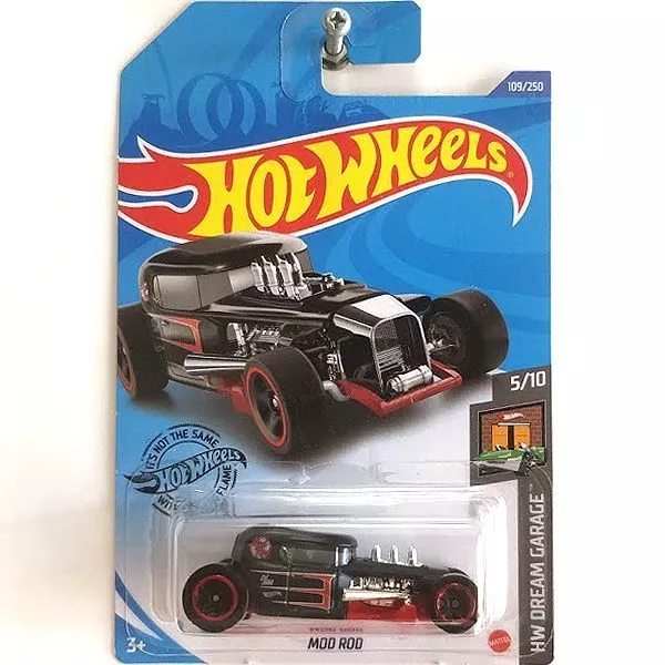 Hot Wheels: Mod Rod kisautó - fekete