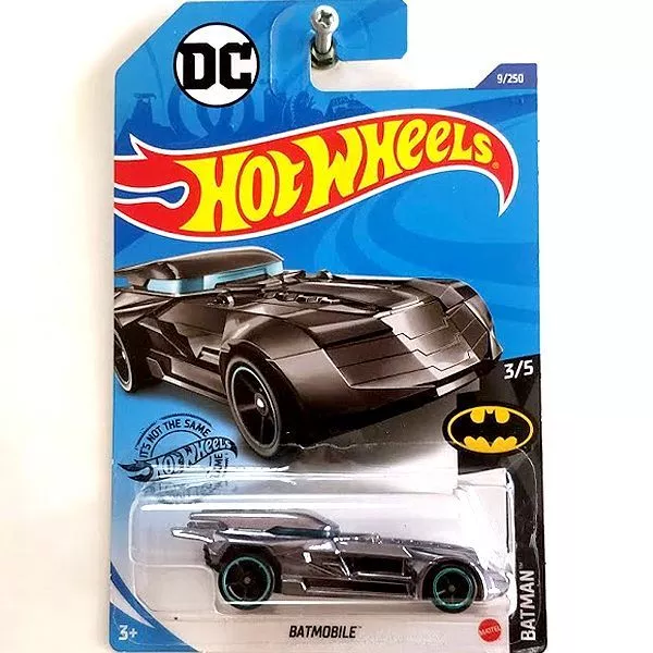 Hot Wheels: Batmobile kisautó - króm szín