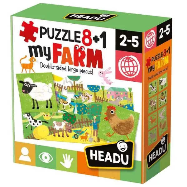 Headu: Puzzle 8+1 - Az én farmom