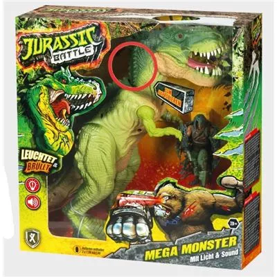 Jurassic Battle: Mega Monster T-Rex akciófigurával