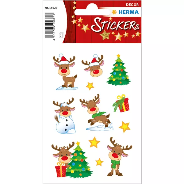 Herma: Stickere de crăciun - Rudolf