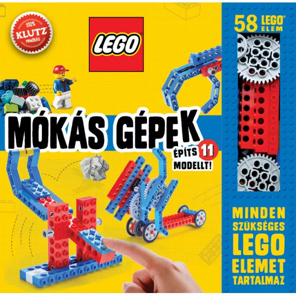 LEGO Mașini amuzante - carte pentru copii în lb. maghiară