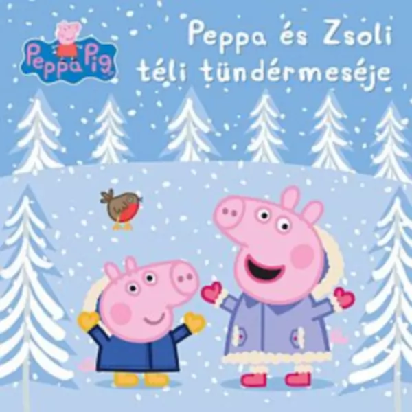 Peppa Pig - Basmul de iarnă al lui Peppa și George, carte de povești în lb. maghiară