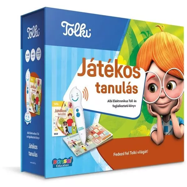 Tolki: Învață jucăuș Carte educativ interactiv - în set, în lb. maghiară