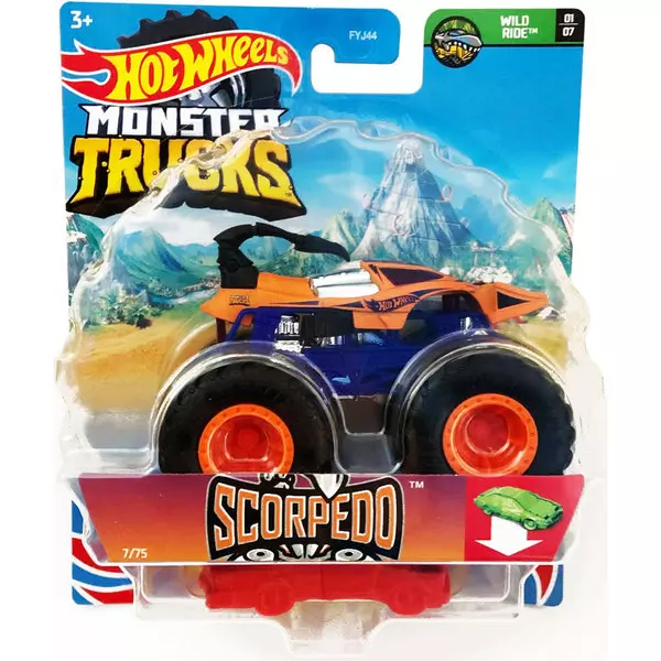 Hot Wheels Monster Trucks: Scorpedo kisautó