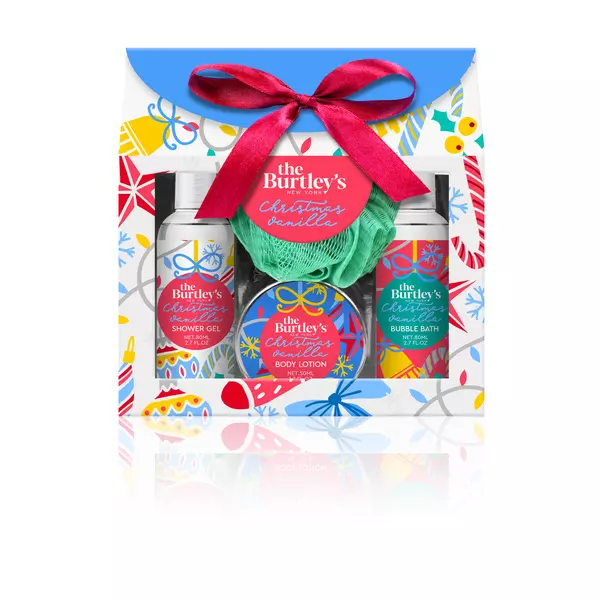 Burtley's Christmas: Pachet cadou de crăciun Set de baie - vanilie