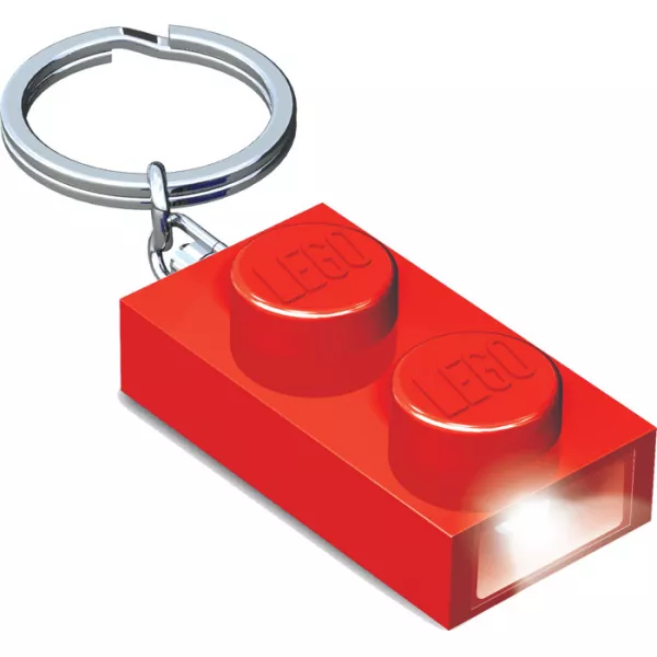 LEGO: Piros kocka világító kulcstartó