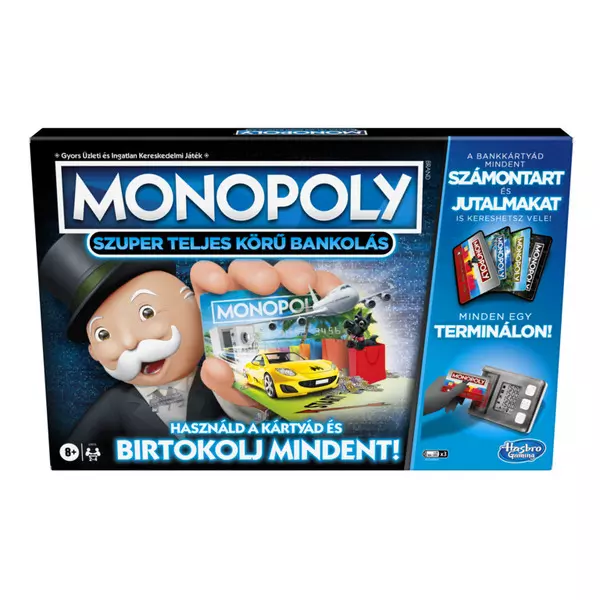 Monopoly: Szuper teljes körű bankolás - CSOMAGOLÁSSÉRÜLT