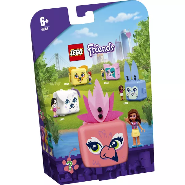 LEGO Friends: Olivia flamingós dobozkája 41662