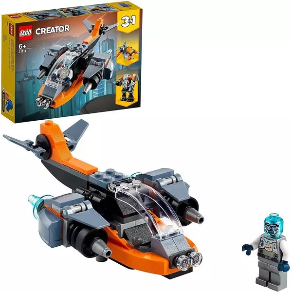 LEGO Creator: Dronă cibernetică 31111