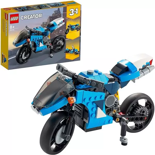 LEGO Creator: Super motocicletă 31114