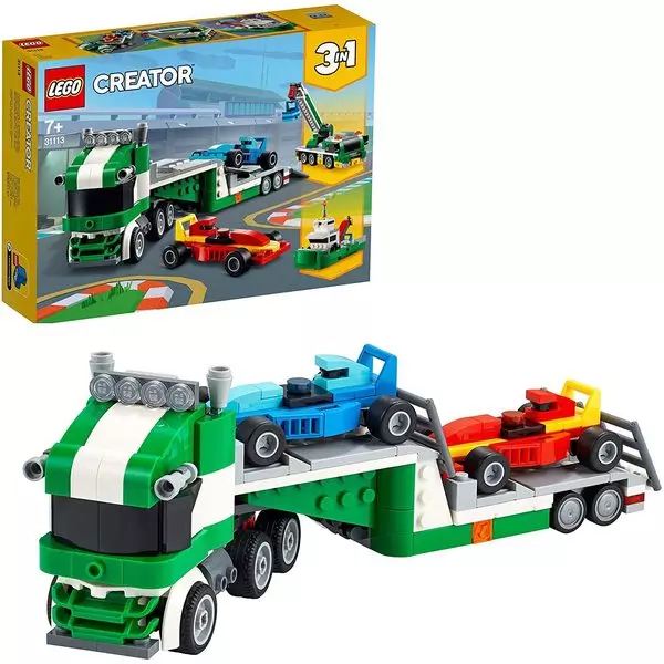 LEGO Creator: Versenyautó szállító 31113