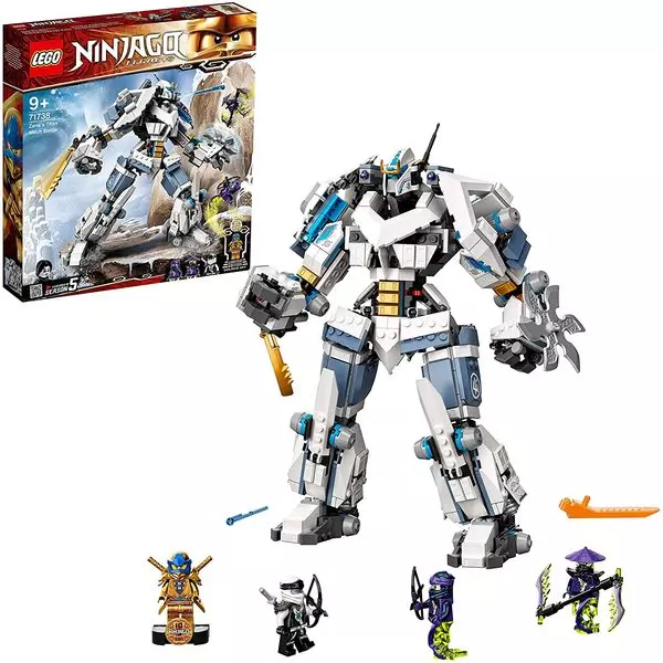 LEGO Ninjago: Lupta cu robotul de titan a lui Zane 71738