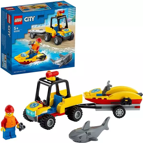 LEGO City: ATV de salvare pe plajă 60286
