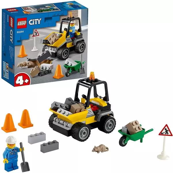 LEGO City: Camion pentru lucrări rutiere 60284