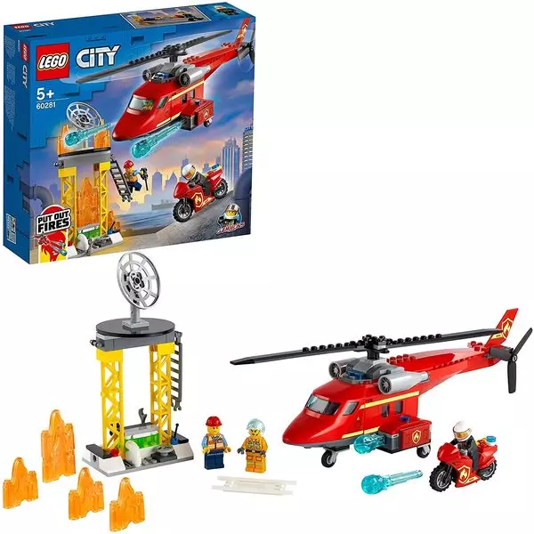 LEGO City: Elicopter de pompieri 60281