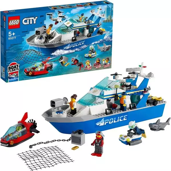 LEGO City: Navă de patrulare a poliției 60277