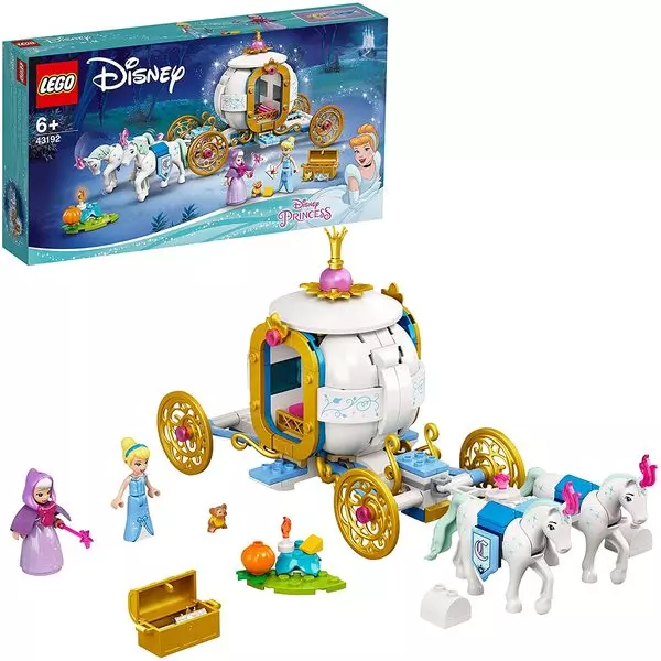 LEGO Disney Princess: Trăsura regală a Cenușăresei 43192