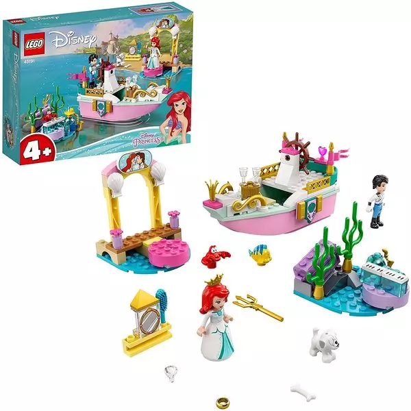 LEGO Disney Princess: Barca de festivități a lui Ariel 43191