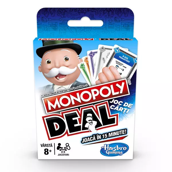 Monopoly Deal joc de cărți în lb. română