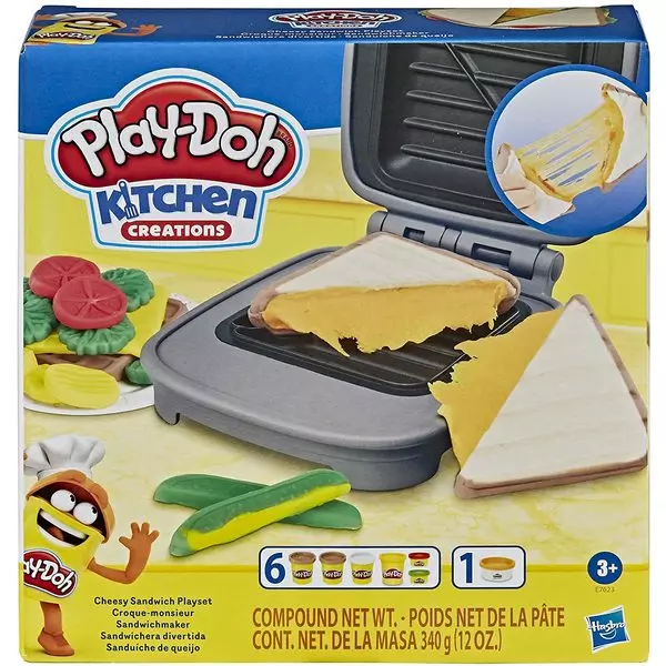 Play-Doh: Set de plastilină cu sandwich maker
