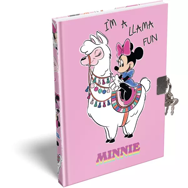 Minnie Mouse: Model Llama, caiet de amintiri - A/5