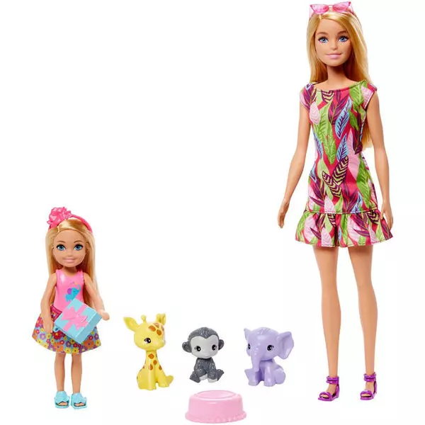 Barbie The Lost Birthday - Set de joacă Barbie și Chelsea