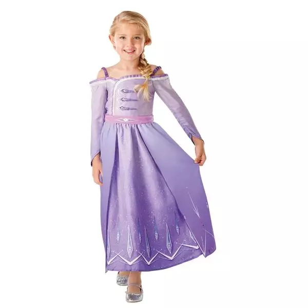 Rubies: Jégvarázs 2., Elsa lila ruhája - 90-104 cm