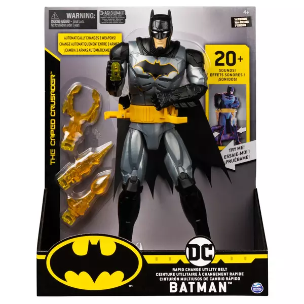 DC Batman: Figurină de acțiune The Caped Crusader Batman Deluxe