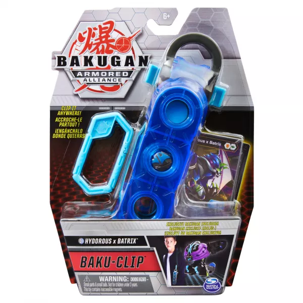 Bakugan: Hydorous x Batrix Baku-clip - suport Bakugan