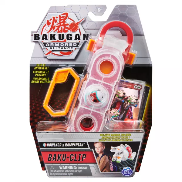Bakugan: Howlkor x Ramparion Baku-clip - suport Bakugan
