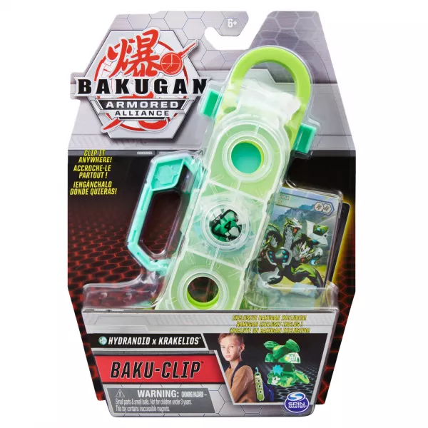 Bakugan: Hydranoid x Krakelios Baku-clip - suport Bakugan