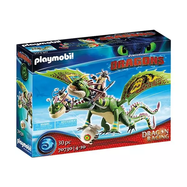Playmobil: Cum să-ți dresezi dragonul?, Ruffnut, Tuffnut with Barf și Belch- 70730