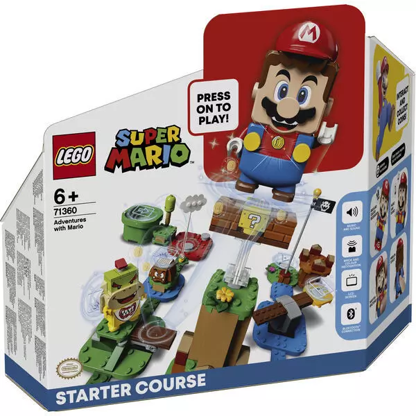 LEGO Super Mario: Mario kalandjai kezdőpálya 71360 - CSOMAGOLÁSSÉRÜLT