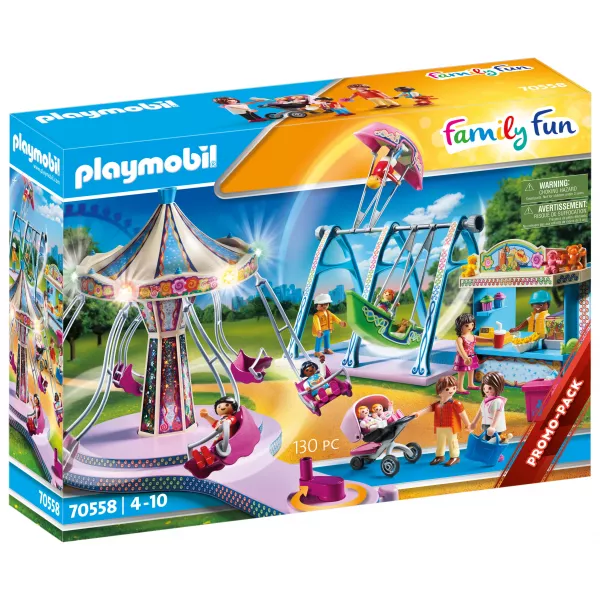Playmobil: Parcul de distracție mare 70558