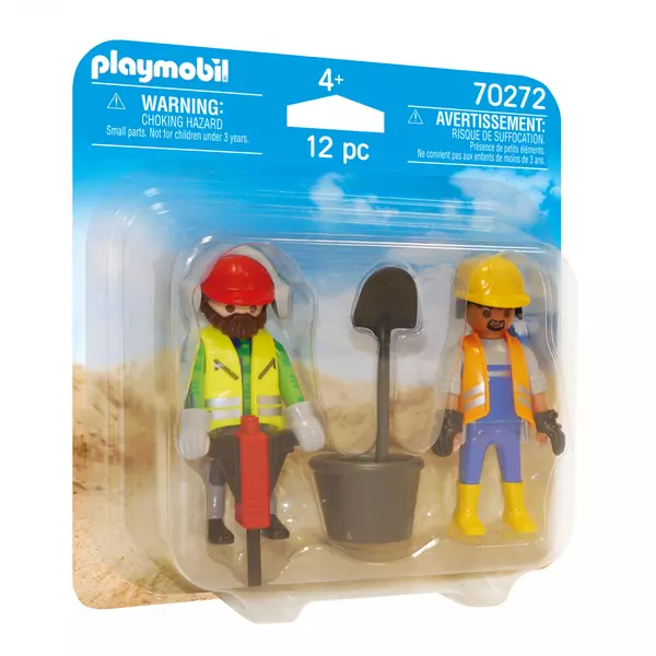 Playmobil: Muncitori în construcții 70272