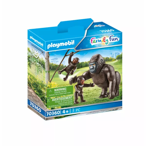 Playmobil: Gorilla kicsinyeivel 70360