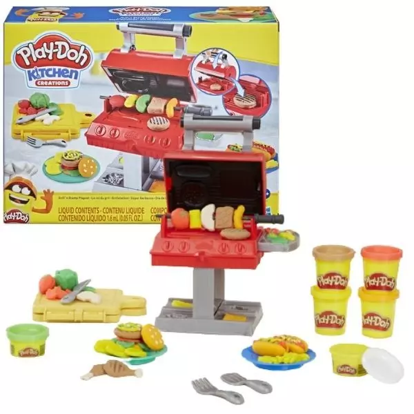 Play-Doh: Set de plastilină Barbecue Grill