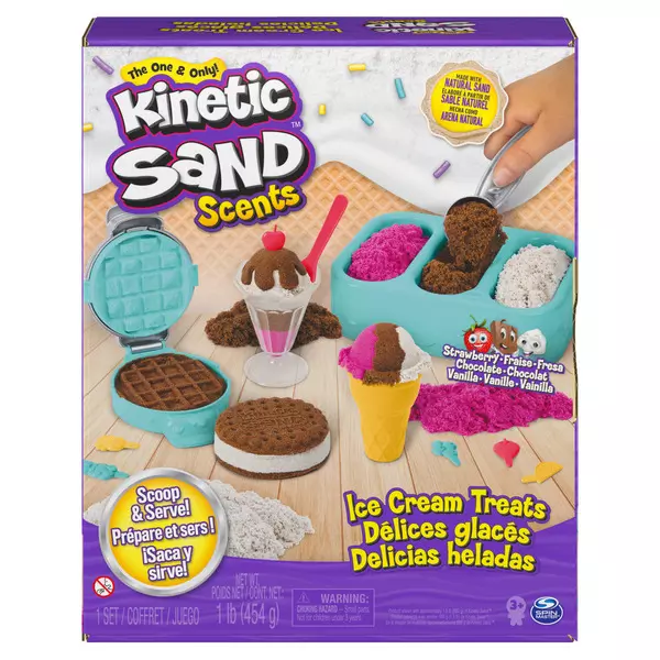 Kinetic Sand: Illatos homok - Fagylalt szett